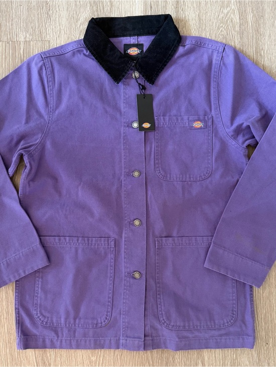 Dickies Other - Dickies Purple utility chore canvas jacket sz M NWT
